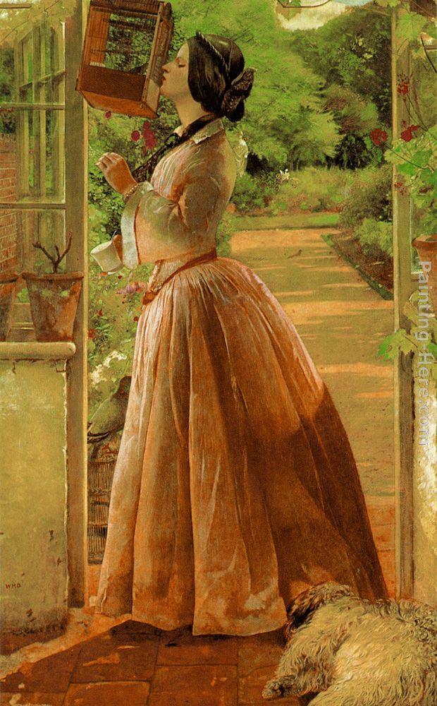 Walter Howell Deverell Canvas Paintings